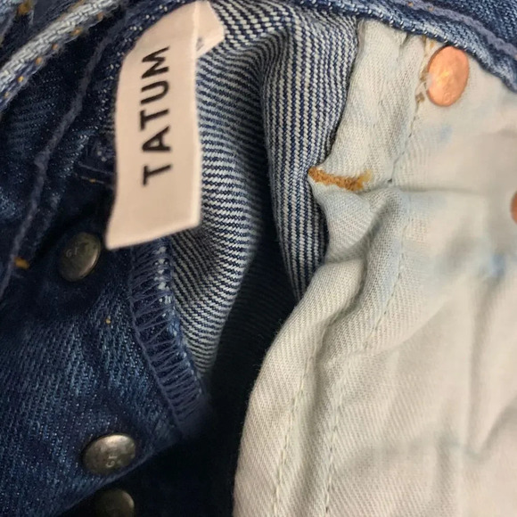 GRLFRND Tatum Crop Flare Jeans in‎ Only Lies Wash - Picture 11 of 11